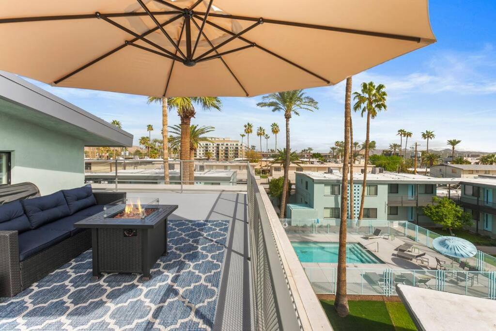 Micro Studio With Balcony & Pool View - Walk To Ot Scottsdale Exteriér fotografie